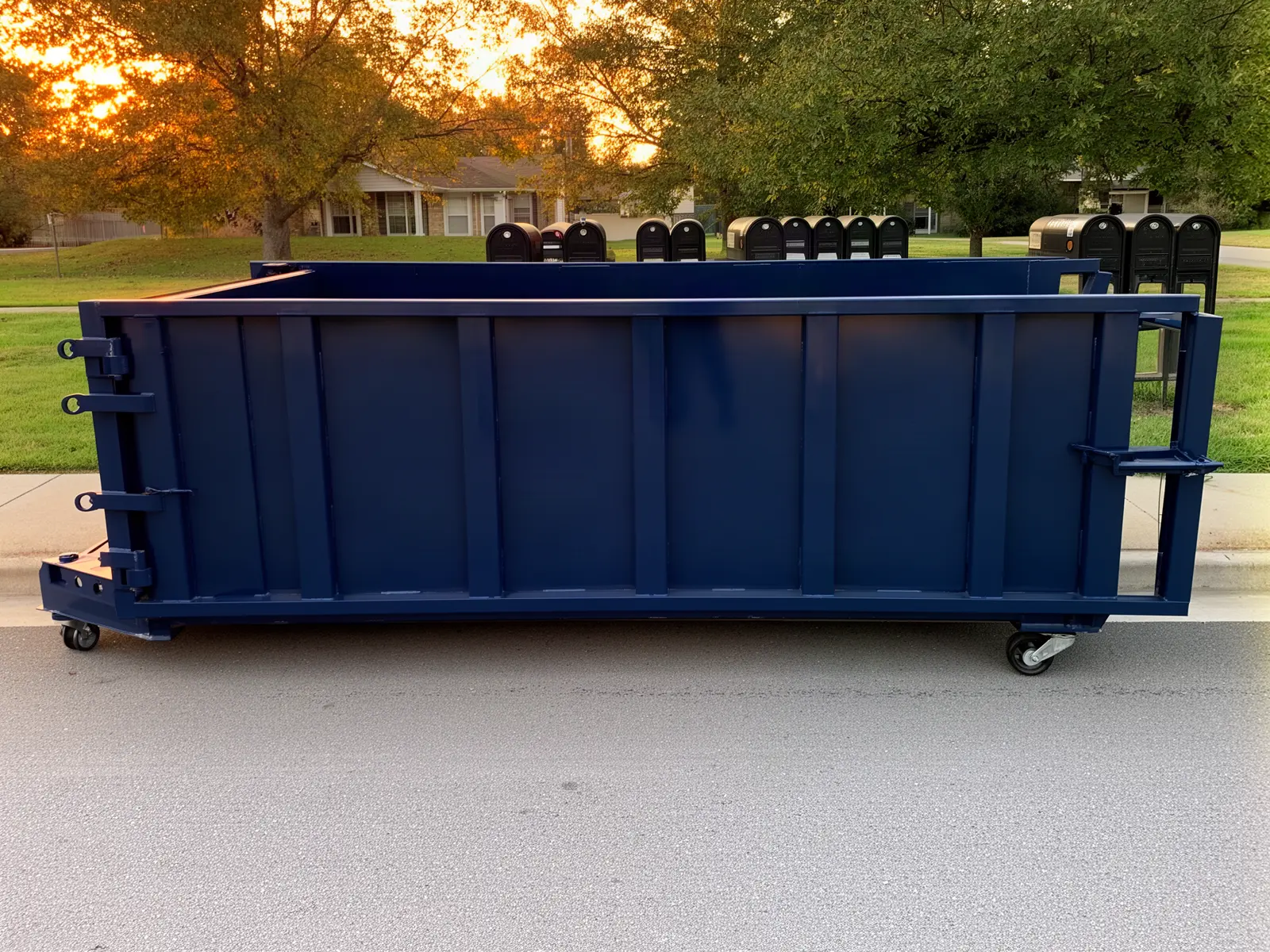 Roll-off dumpster from Foncho's Dallas Dumpster Rental in Dallas, TX